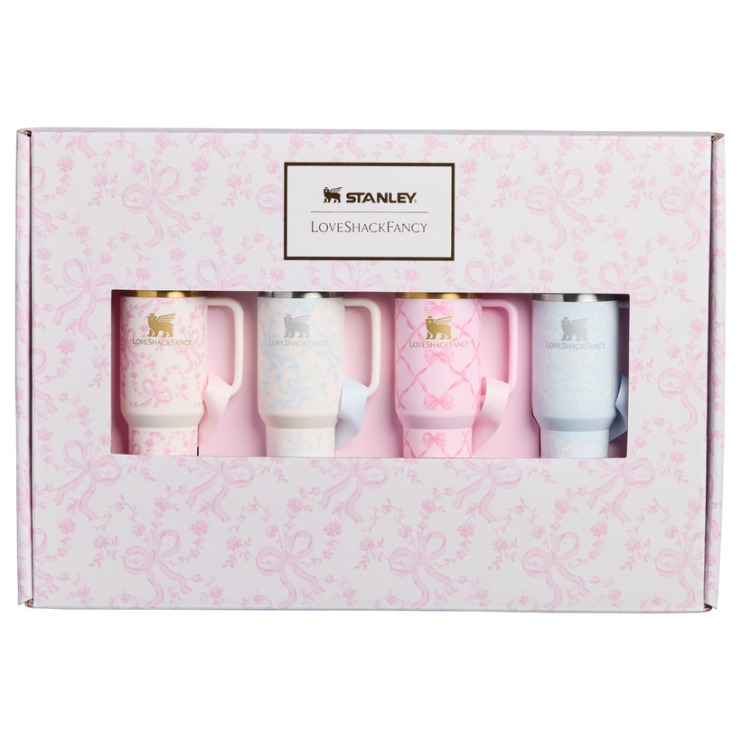 Stanley 1913 x LoveShackFancy Holiday Quencher ProTour Ornament Set - Lite Gift Sip