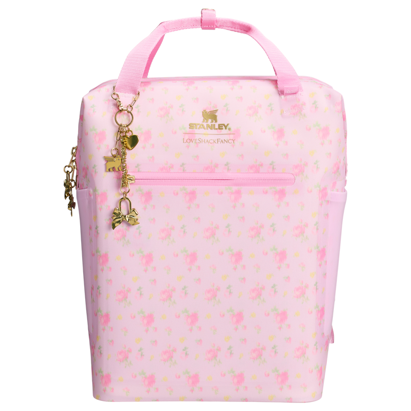 Stanley 1913 x LoveShackFancy All Day Madeleine Mini Cooler Backpack - Cozy Travel Carry