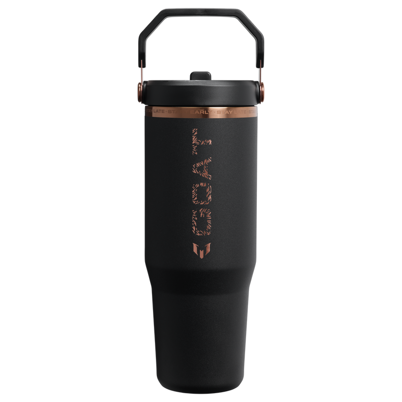 The Messi x Stanley IceFlow™ Flip Straw Tumbler - City Day Refresh